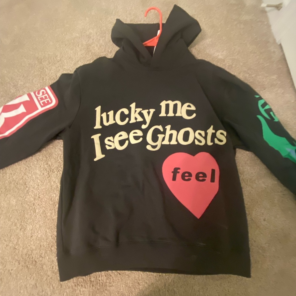Lucky me I see ghost Hoodie size medium